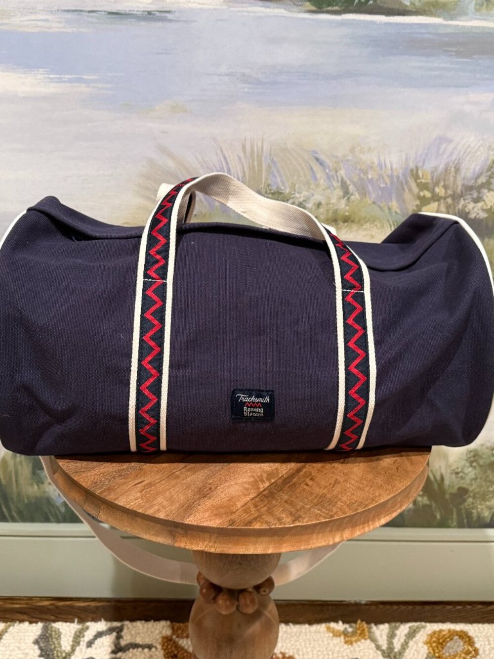 NWOT - Tracksmith + Rowing Blazers - Banker Bag Duffle - Navy - Picture 6 of 6